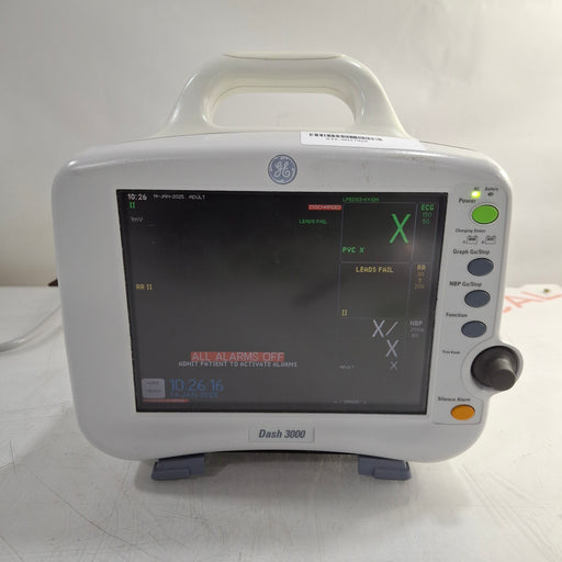 GE Healthcare GE Healthcare Dash 3000 - Masimo SpO2 Patient Monitor Patient Monitors reLink Medical