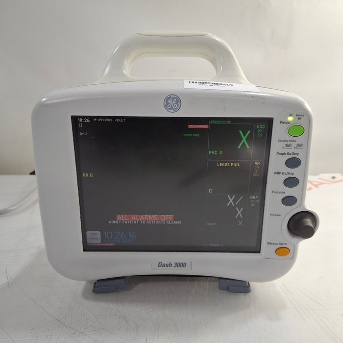 GE Healthcare GE Healthcare Dash 3000 - Masimo SpO2 Patient Monitor Patient Monitors reLink Medical