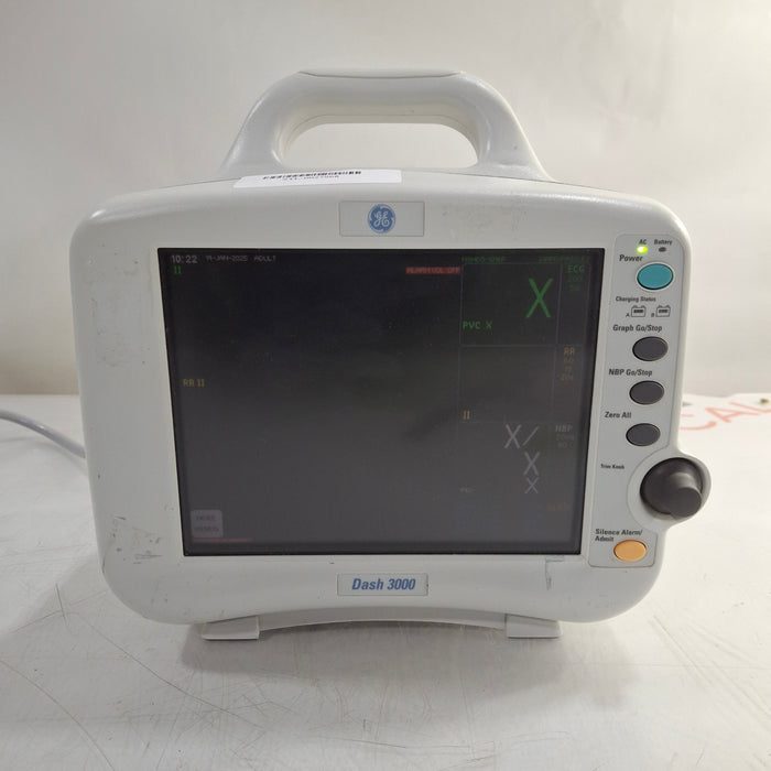 GE Healthcare GE Healthcare Dash 3000 - Masimo SpO2 Patient Monitor Patient Monitors reLink Medical