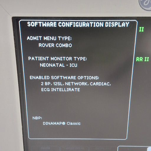 GE Healthcare GE Healthcare Dash 3000 - Masimo SpO2 Patient Monitor Patient Monitors reLink Medical