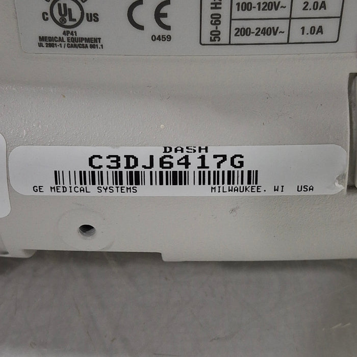 GE Healthcare GE Healthcare Dash 3000 - Masimo SpO2 Patient Monitor Patient Monitors reLink Medical