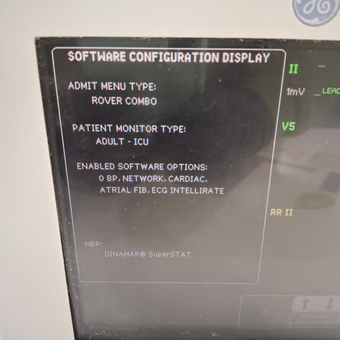 GE Healthcare GE Healthcare Dash 3000 - Masimo SpO2 Patient Monitor Patient Monitors reLink Medical