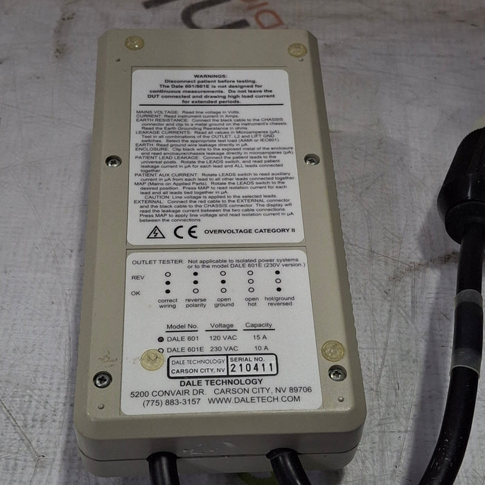 Dale Technology Dale 601 Safety Analyzer