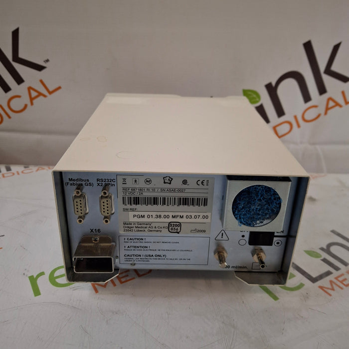 Draeger Medical Scio Four Oxi Plus Gas Module