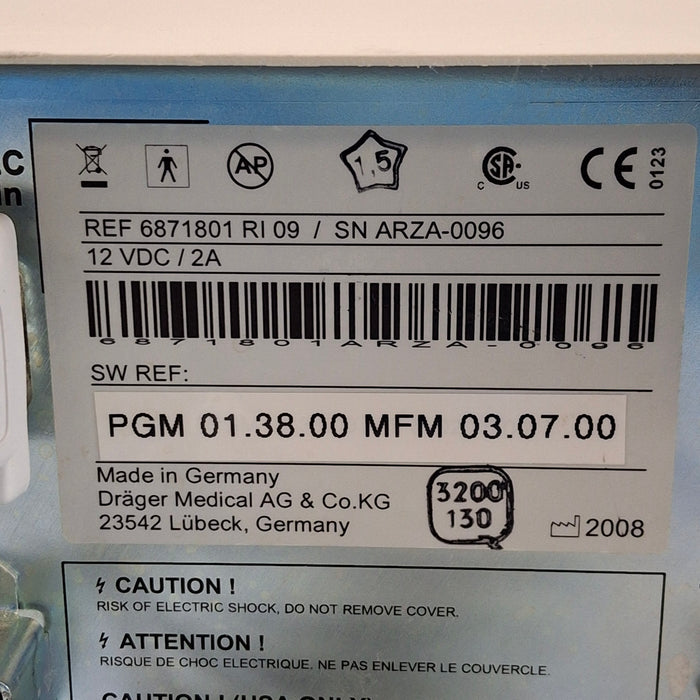 Draeger Medical Scio Four Oxi Plus Gas Module