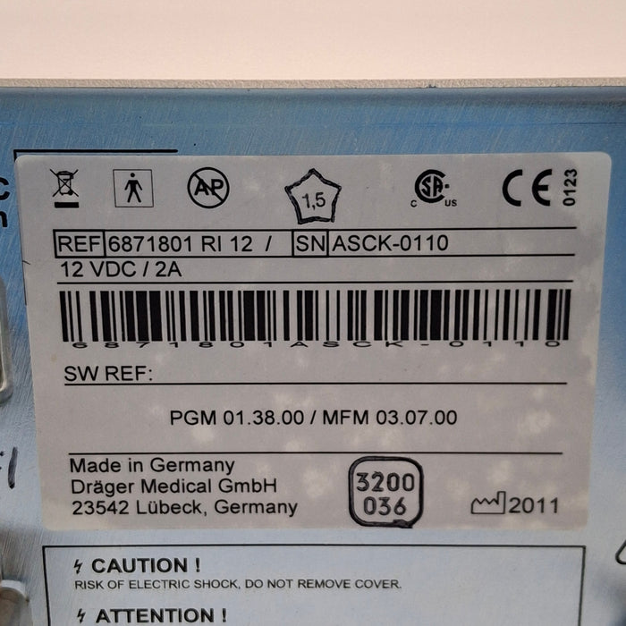 Draeger Medical Draeger Medical Scio Four Oxi Plus Gas Module Patient Monitors reLink Medical