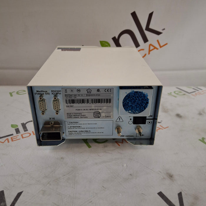 Draeger Medical Scio Four Oxi Plus Gas Module