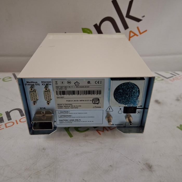 Draeger Medical Scio Four Oxi Plus Gas Module