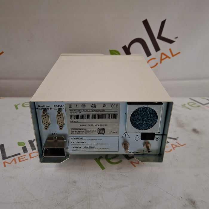 Draeger Medical Scio Four Oxi Plus Gas Module