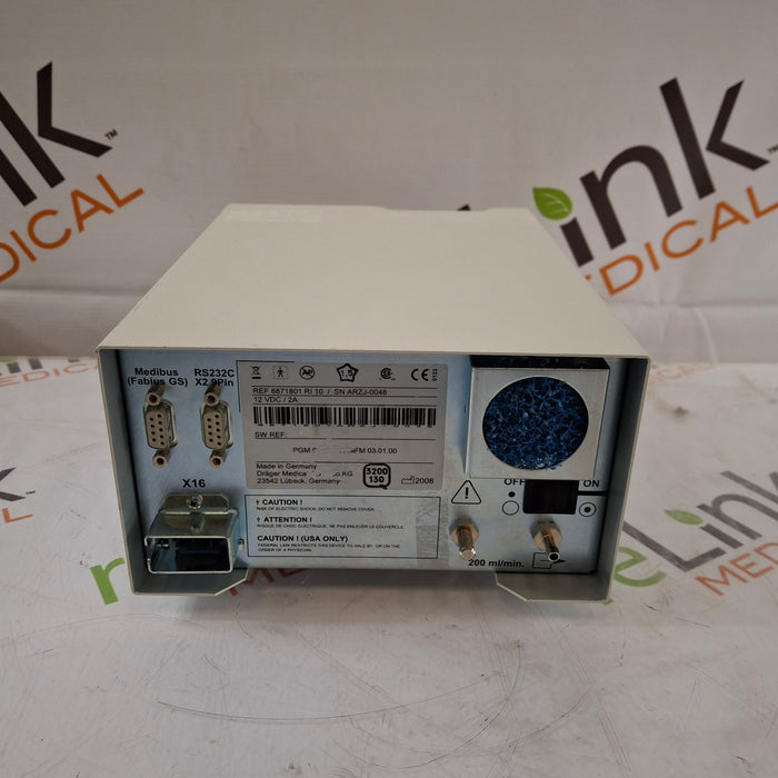 Draeger Medical Scio Four Oxi Plus Gas Module