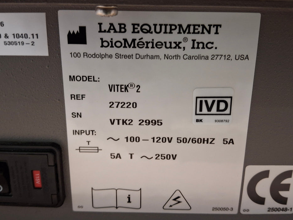 BioMerieux Vitek 2 Microbial Analyzer