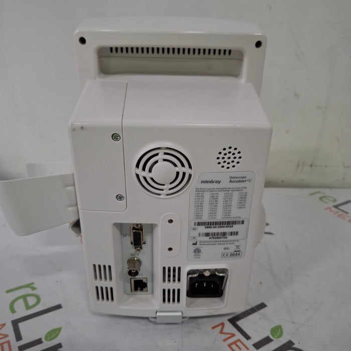 Mindray Mindray Datascope Accutorr V Vital Signs Monitor Patient Monitors reLink Medical