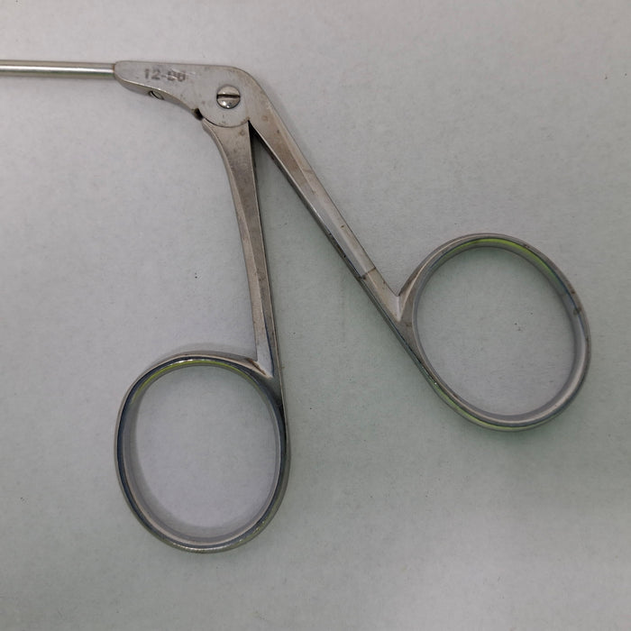 Karl Storz 650222 Double Spoon Forceps, Angled Up