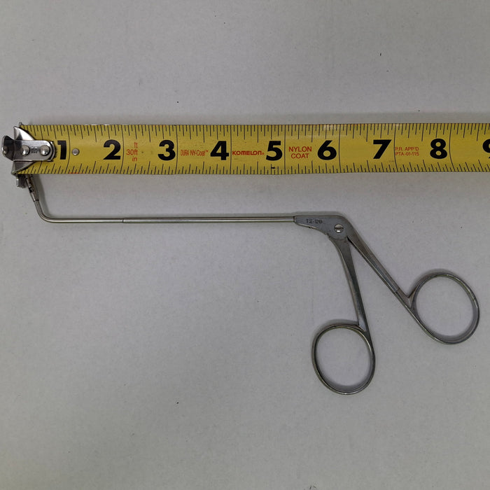 Karl Storz 650222 Double Spoon Forceps, Angled Up