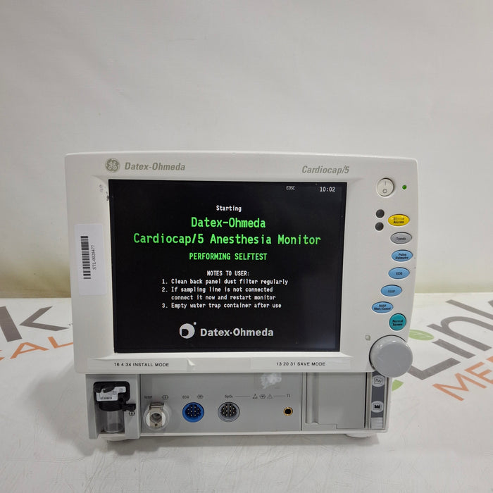 Datex-Ohmeda Cardiocap 5 Anesthesia Monitor