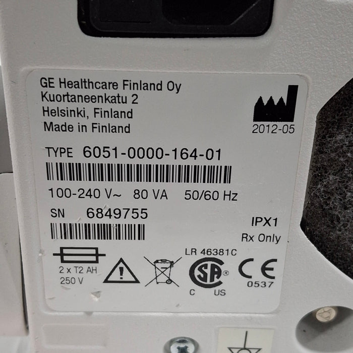 Datex-Ohmeda Cardiocap 5 Anesthesia Monitor