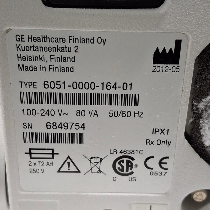 Datex-Ohmeda Cardiocap 5 Patient Monitor