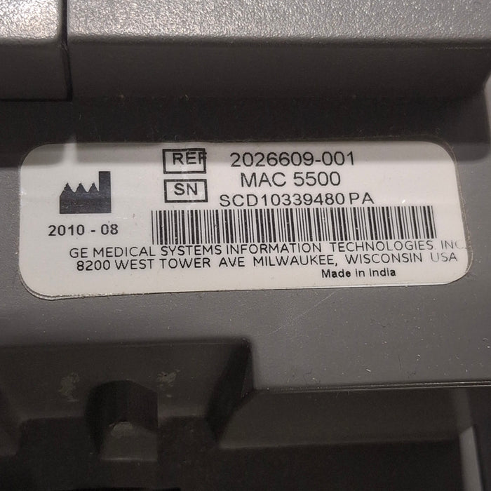 GE Healthcare MAC 5500 ECG with CAM Module