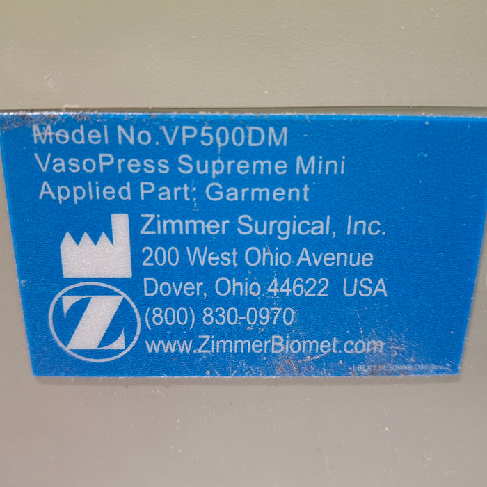 CTC CTC VasoPress Supreme Mini VP500DM Pump Surgical Equipment reLink Medical