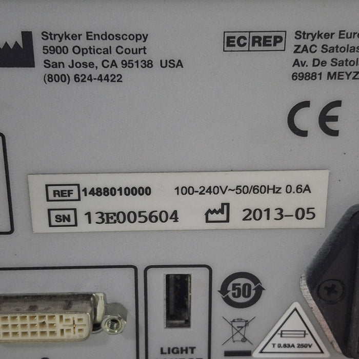 Stryker Stryker 1488HD Camera Control Unit Rigid Endoscopy reLink Medical