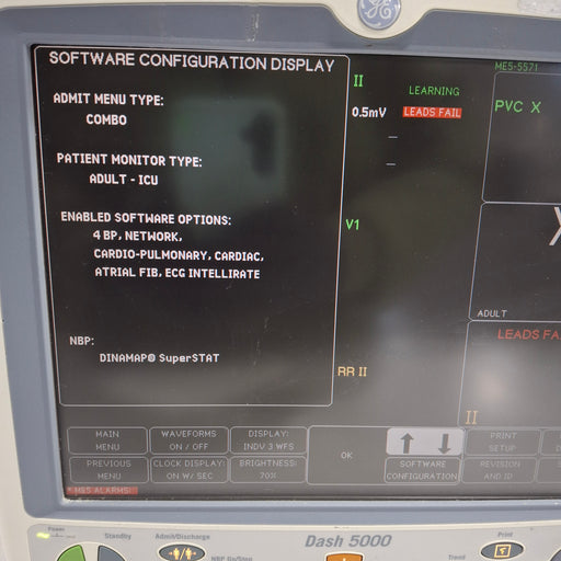 GE Healthcare GE Healthcare Dash 5000 - GE/Nellcor SpO2 Patient Monitor Patient Monitors reLink Medical