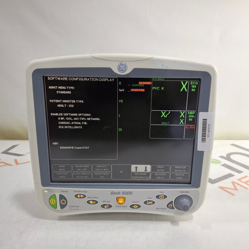 GE Healthcare GE Healthcare Dash 5000 - GE/Nellcor SpO2 Patient Monitor Patient Monitors reLink Medical