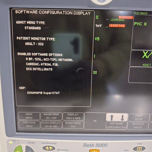 GE Healthcare GE Healthcare Dash 5000 - GE/Nellcor SpO2 Patient Monitor Patient Monitors reLink Medical