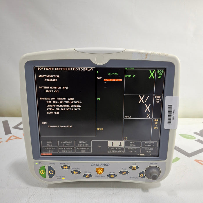 GE Healthcare GE Healthcare Dash 5000 - GE/Nellcor SpO2 Patient Monitor Patient Monitors reLink Medical