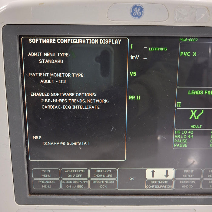 GE Healthcare GE Healthcare Dash 4000 - GE/Nellcor SpO2 Patient Monitor Patient Monitors reLink Medical