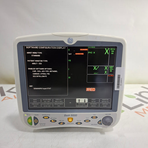 GE Healthcare GE Healthcare Dash 5000 - GE/Nellcor SpO2 Patient Monitor Patient Monitors reLink Medical
