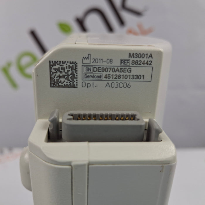 Philips Philips M3001A-A03C06 Masimo SpO2, NIBP, ECG, Temp, IBP MMS Module Patient Monitors reLink Medical