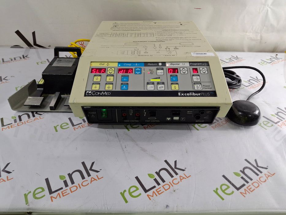 ConMed Aspen Excalibur Plus Electrosurgical Unit