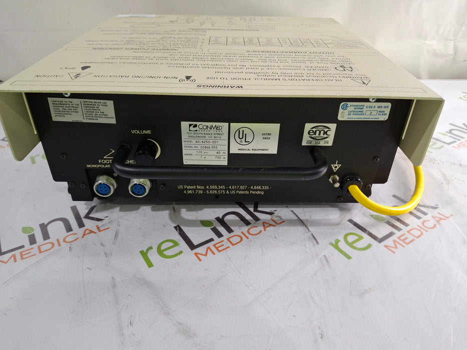 ConMed Aspen Excalibur Plus Electrosurgical Unit