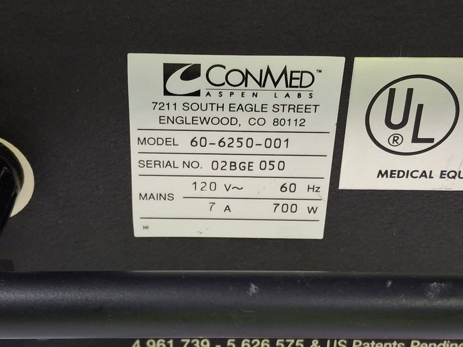 ConMed Aspen Excalibur Plus Electrosurgical Unit