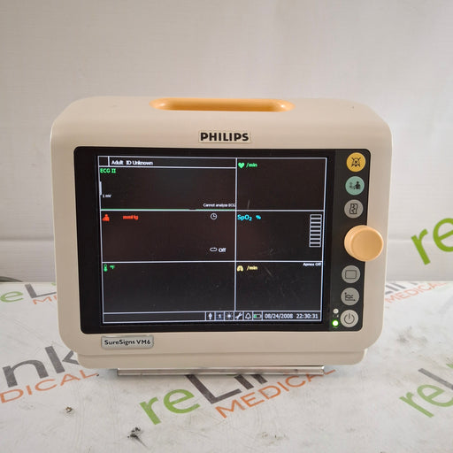 Philips Philips SureSigns VM6 Vital Signs Monitor Patient Monitors reLink Medical