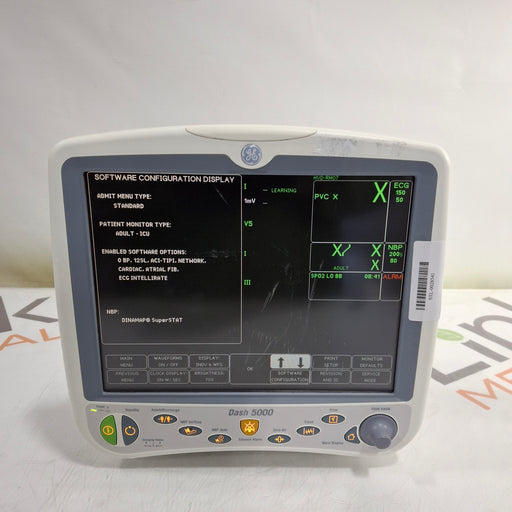 GE Healthcare GE Healthcare Dash 5000 - GE/Nellcor SpO2 Patient Monitor Patient Monitors reLink Medical