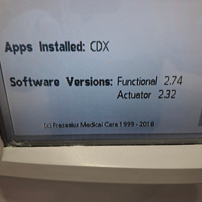 Fresenius 2008T Dialysis Machine Hemodialysis