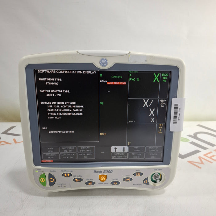 GE Healthcare GE Healthcare Dash 5000 - GE/Nellcor SpO2 Patient Monitor Patient Monitors reLink Medical