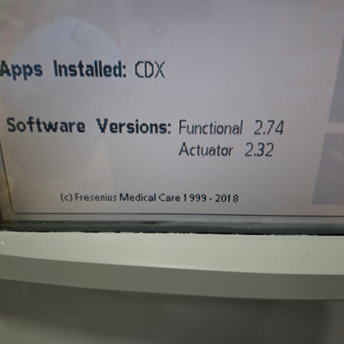 Fresenius 2008T Dialysis Machine Hemodialysis