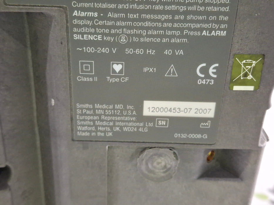 Graseby 3400 Syringe Pump