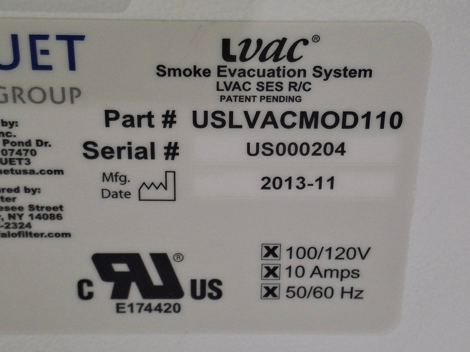 Maquet Maquet LVac Smoke Evacuation System Electrosurgical Units reLink Medical