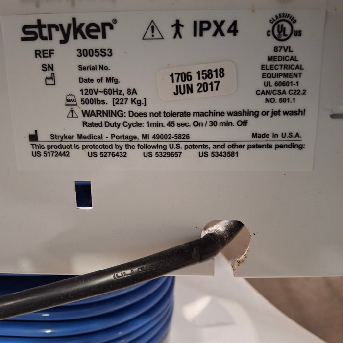 Stryker Secure III 3005 Hospital Bed