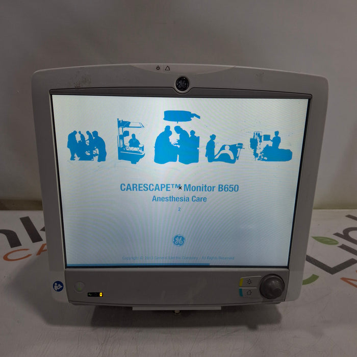 GE Healthcare Carescape B650 Patient Monitor