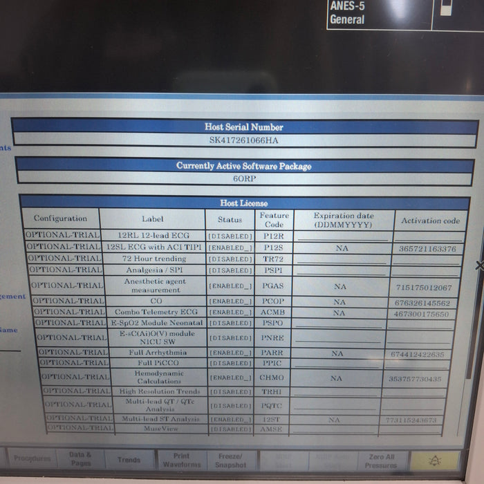GE Healthcare Carescape B650 Patient Monitor