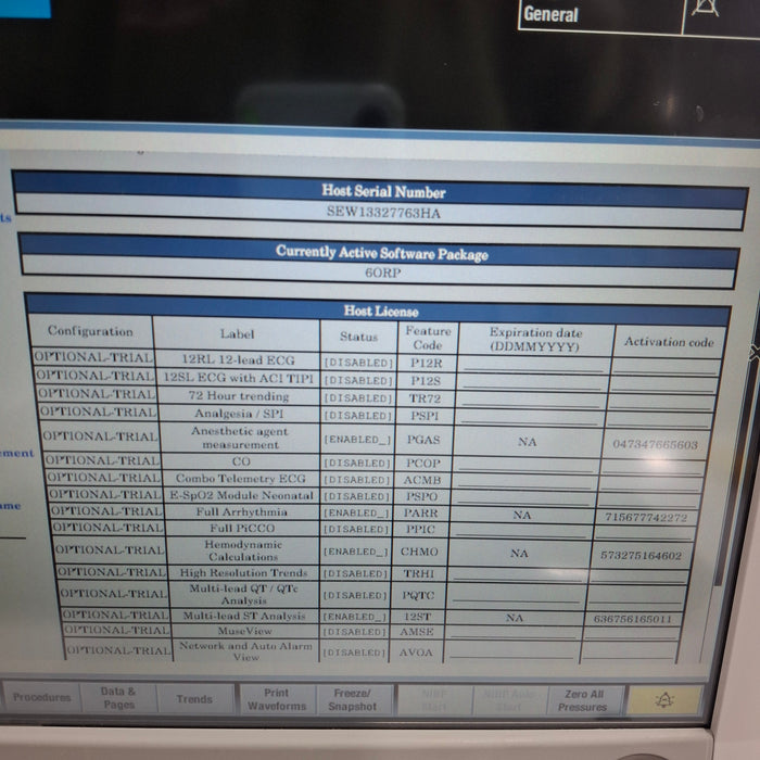 GE Healthcare Carescape B650 Patient Monitor