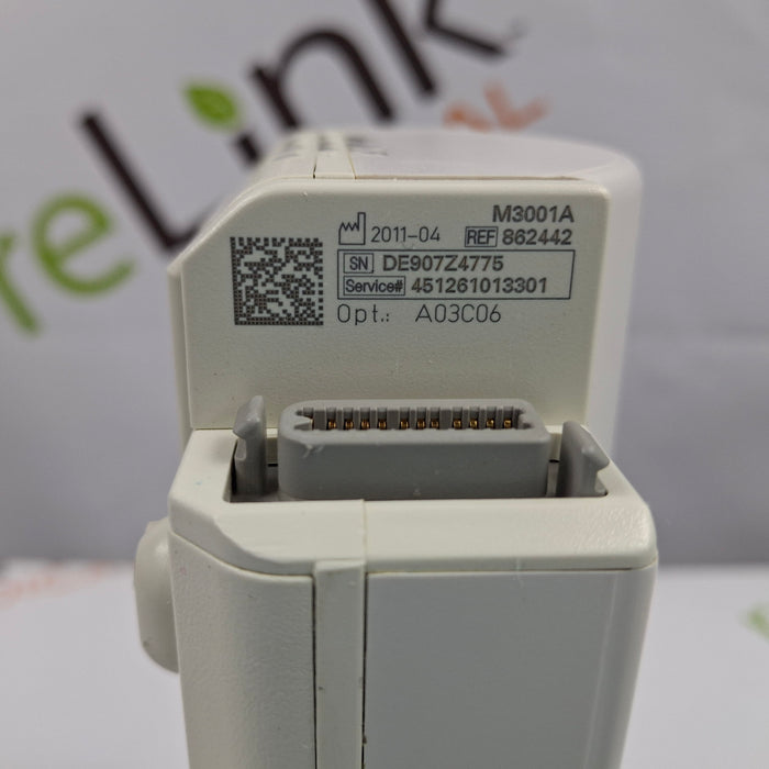 Philips Philips M3001A-A03C06 Masimo SpO2, NIBP, ECG, Temp, IBP MMS Module Patient Monitors reLink Medical