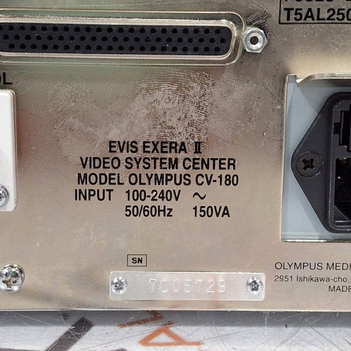 Olympus Olympus CV-180 Processor Flexible Endoscopy reLink Medical