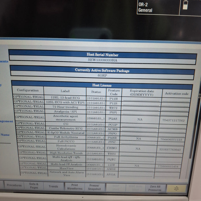 GE Healthcare Carescape B650 Patient Monitor