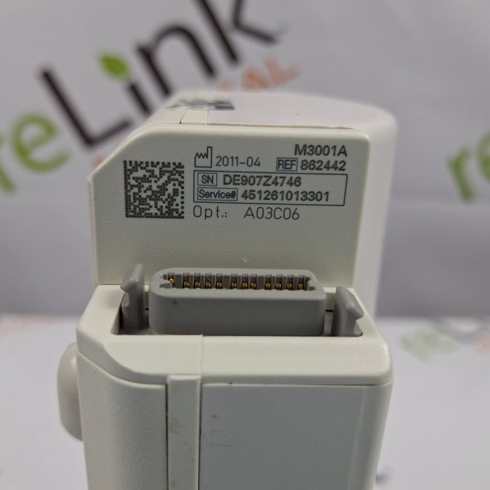 Philips Philips M3001A-A03C06 Masimo SpO2, NIBP, ECG, Temp, IBP MMS Module Patient Monitors reLink Medical