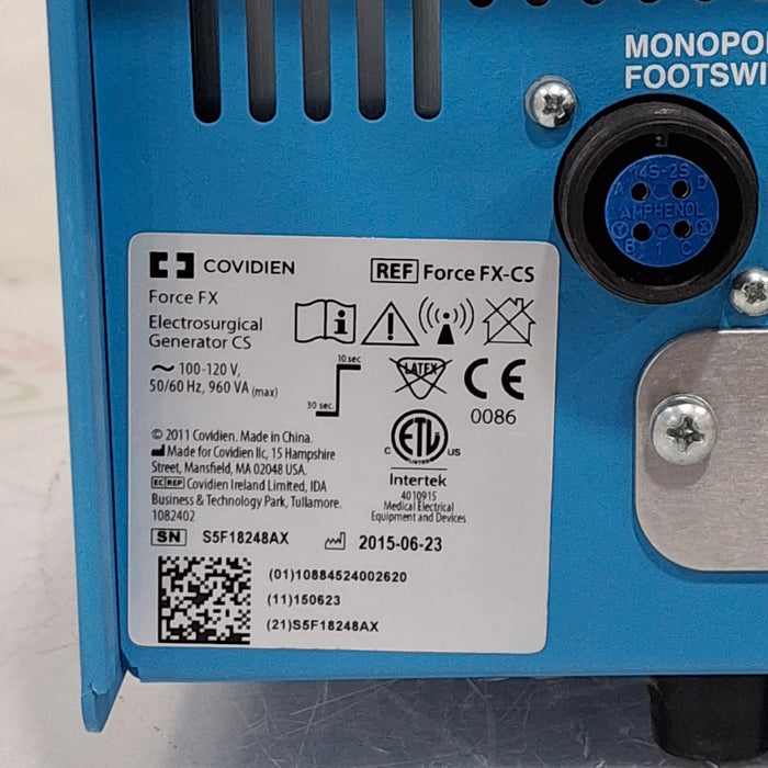 Valleylab Force FX Electrosurgical Unit